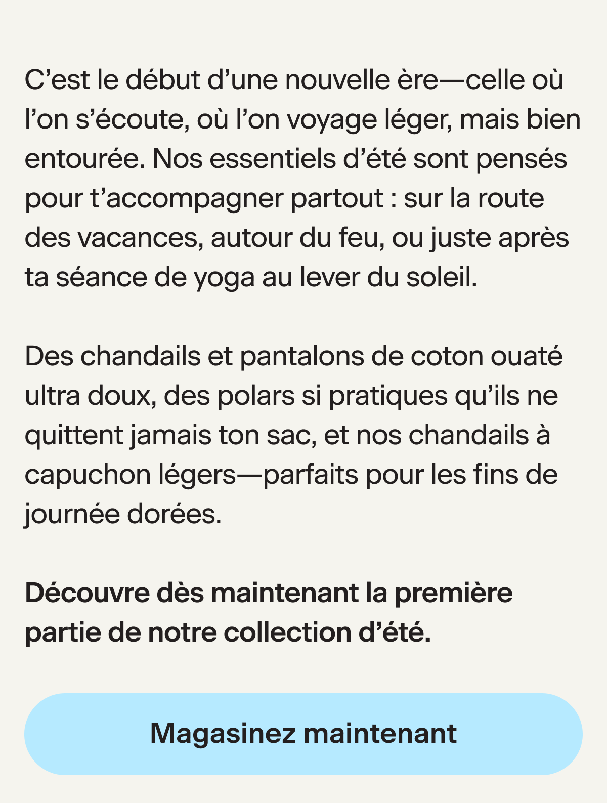 Magasinez maintenant