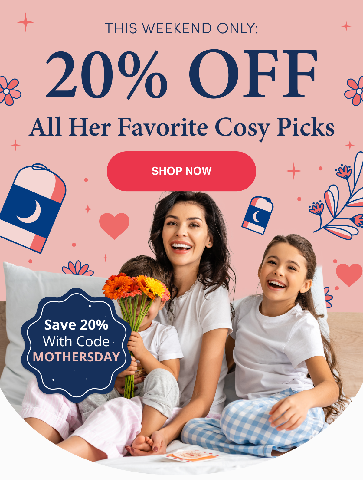 This weekend only! 20% OFF