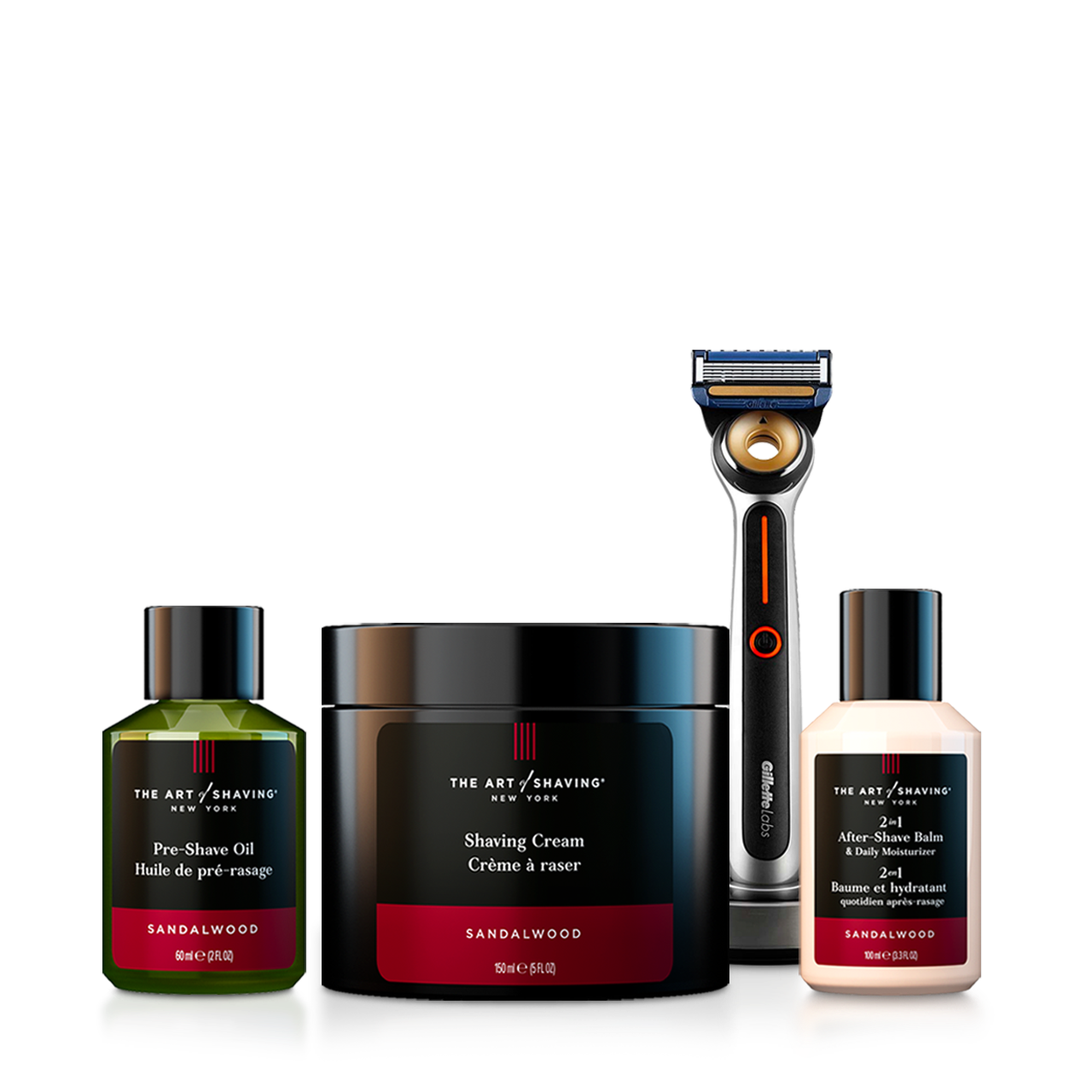The 4 Elements Heated Razor Kit Sandalwood