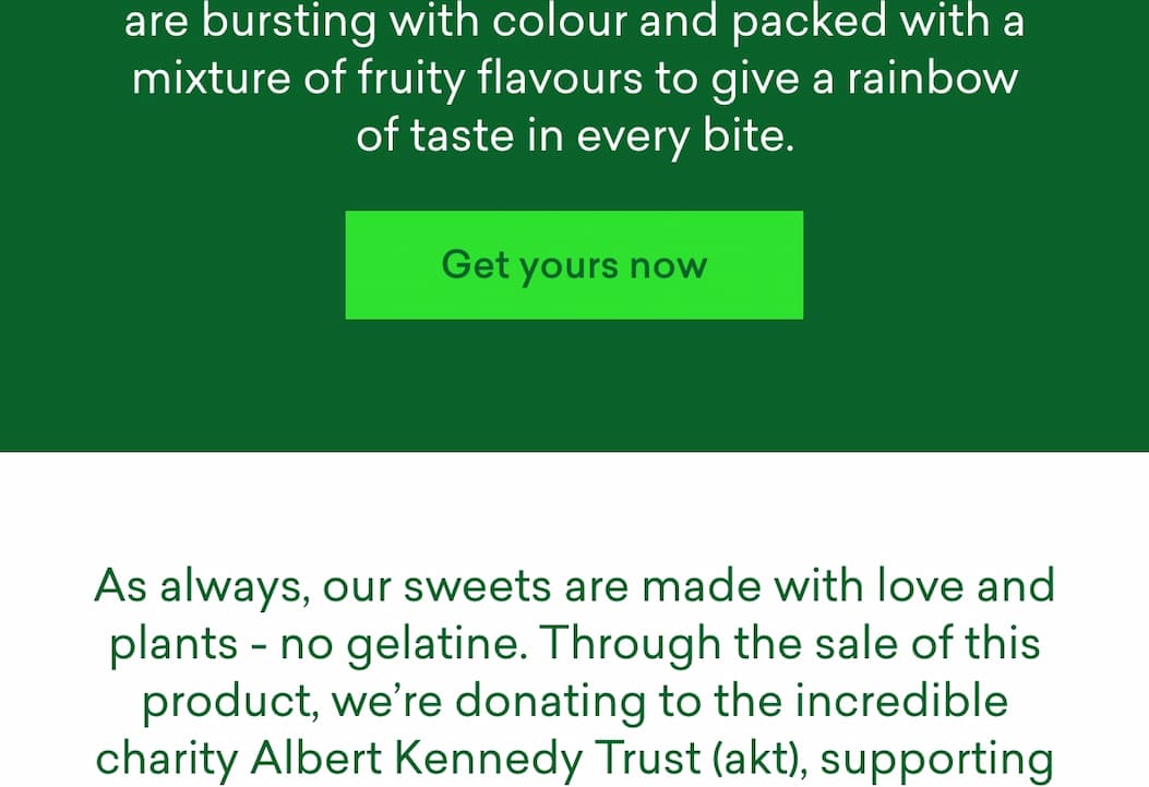 Candy Kittens LOVES vegan gummy sweets are bursting with colour and packed with a mixture of fruity flavours to give a rainbow of taste in every bite. 