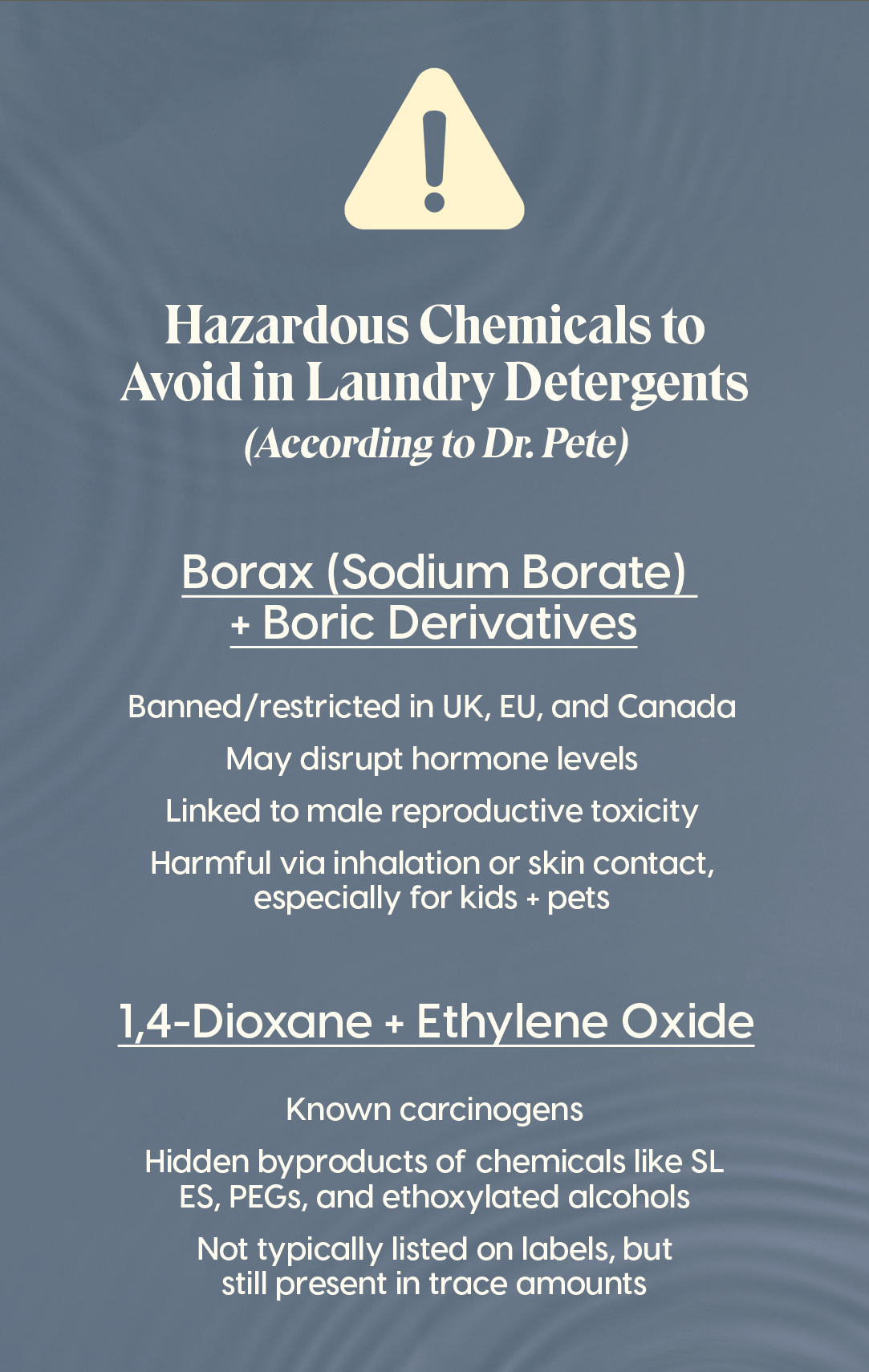 Hazardous Chemicals to Avoid in Laundry Detergents