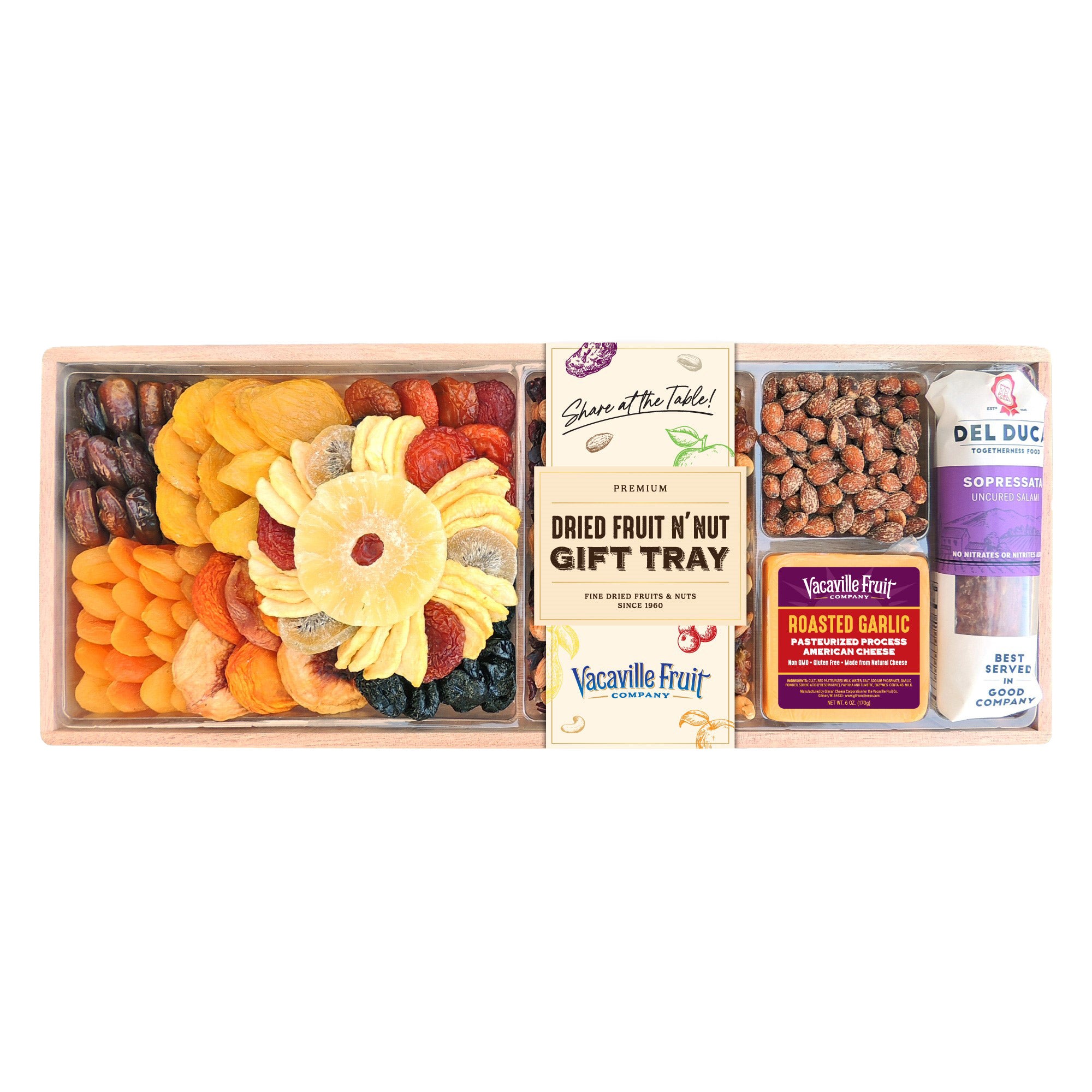Vacaville Fruit Company, 60 oz Dried Fruit and Nut Tray