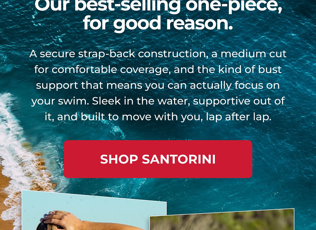 Our best-selling one-piece, for good reason. A secure strap-back construction, a medium cut for comfortable coverage, and the kind of bust support…