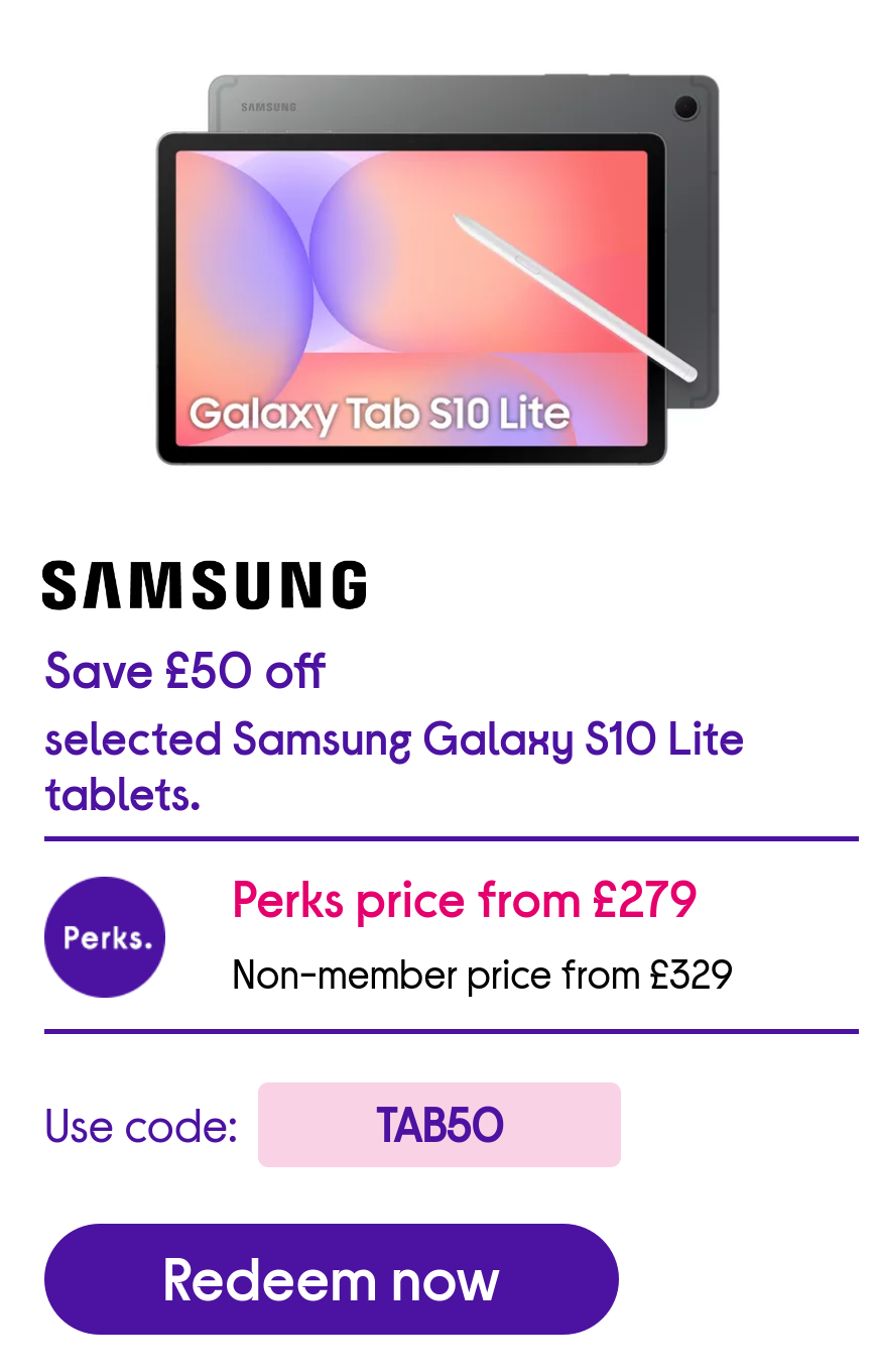 Samsung S10 lite tablets.