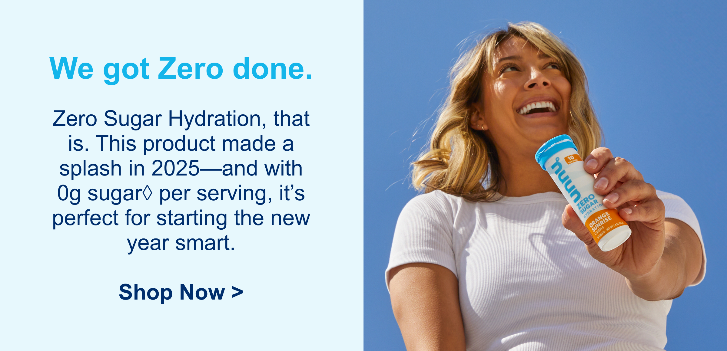 We got Zero done.