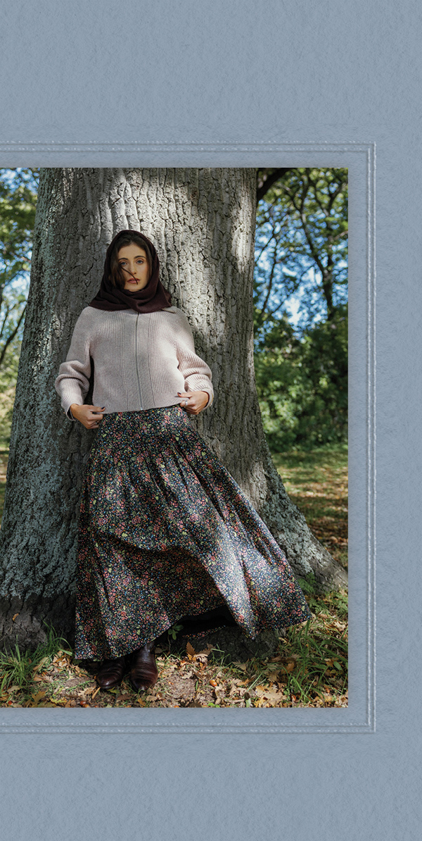 Elementary Drop Waist Skirt