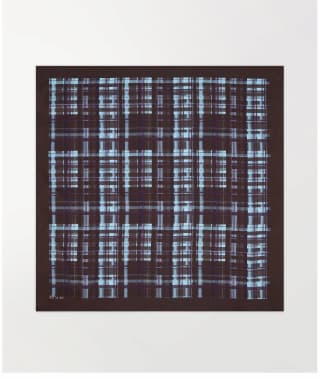 Silk Check Scarf