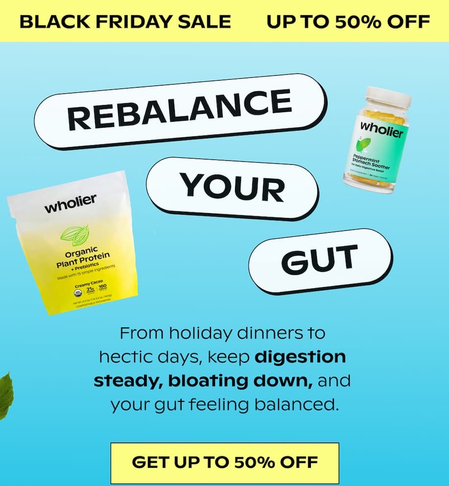 Shop the Black Friday Sale and get up to 50% off