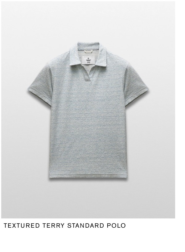 Textured Terry Standard Polo