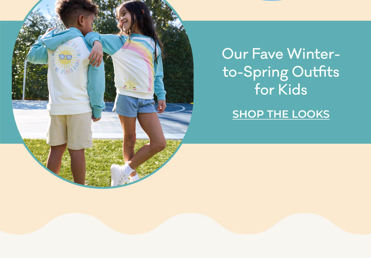 Our Fave Winter-to-Spring Outfits for Kids | SHOP THE LOOKS