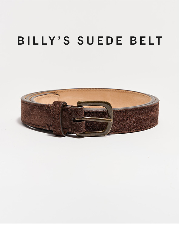 Billy's Suede Belt