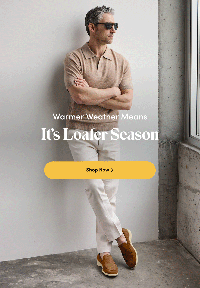 Warmer Weather Means: It's Loafer Season