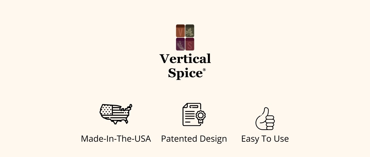 USP's and logo of Vertical Spice