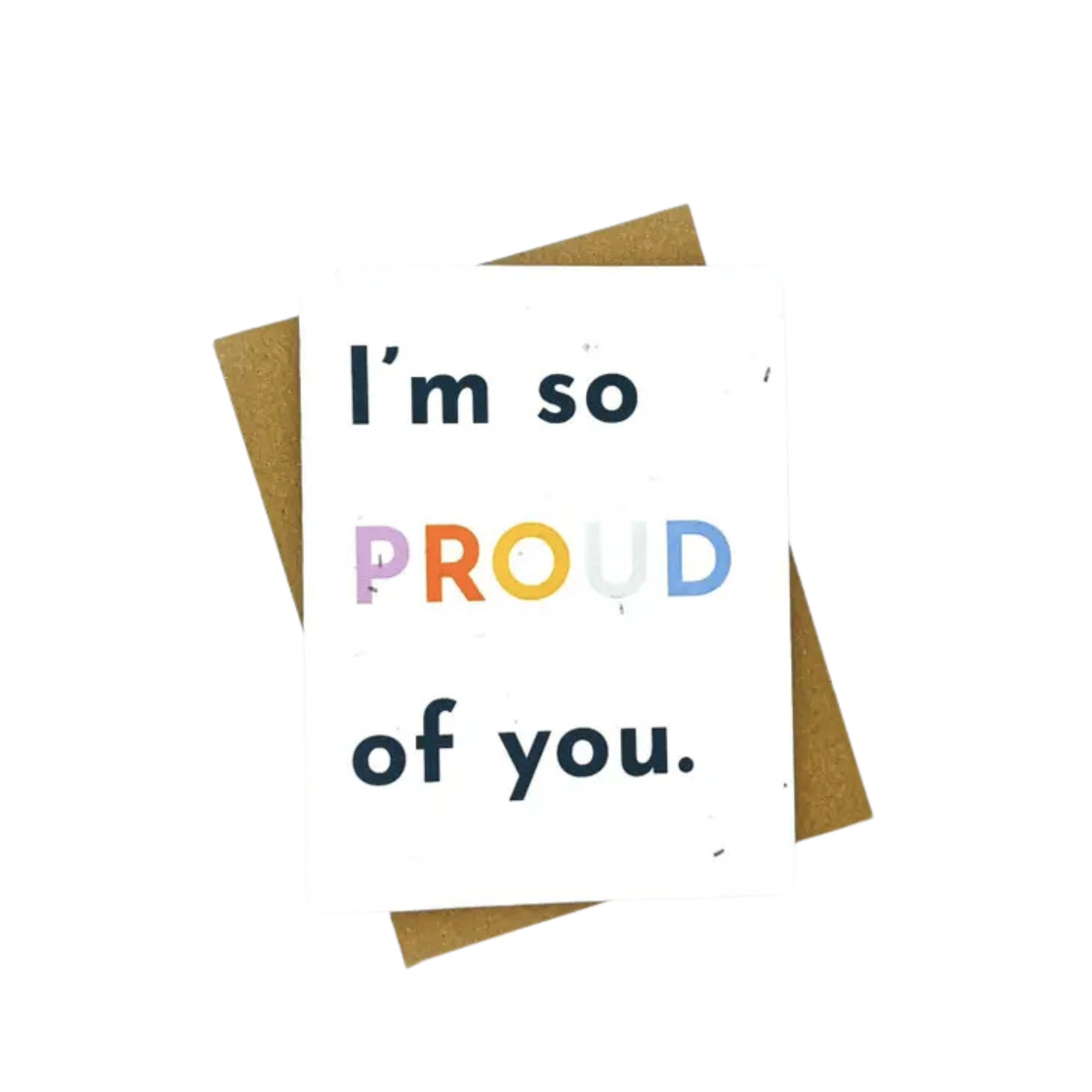 Image of I'm So Proud of You Plantable Card