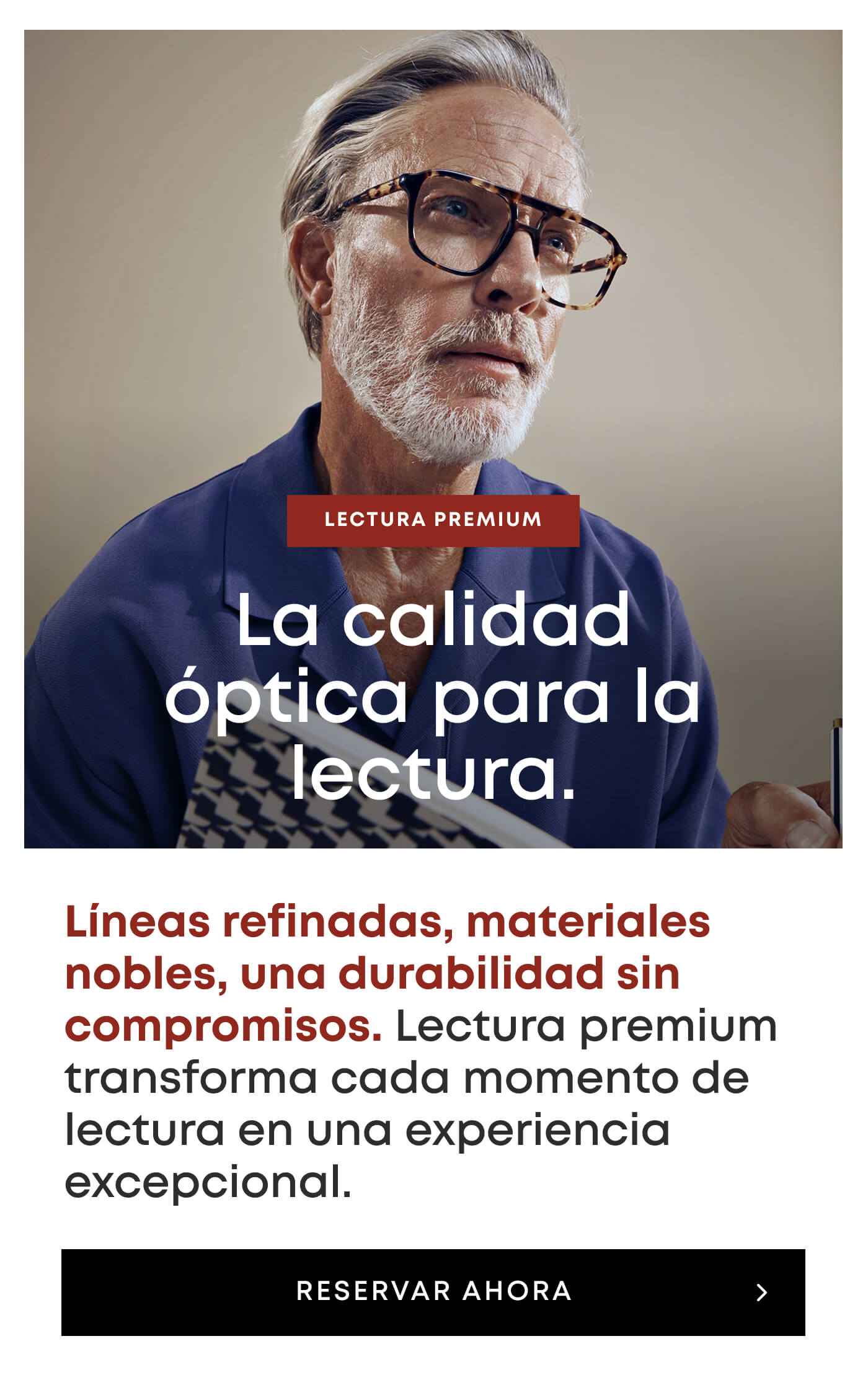 Optical quality for reading