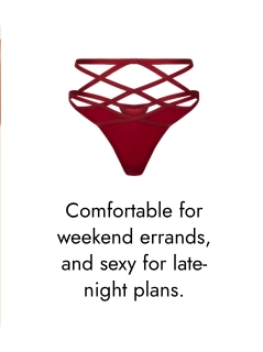 Comfortable for weekend errands, and sexy for late-night plans.