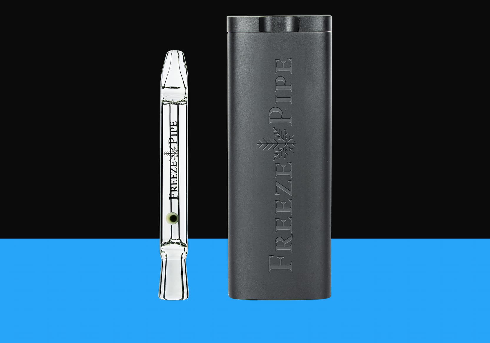 Freeze Pipe One Hitter Pro with glass piece