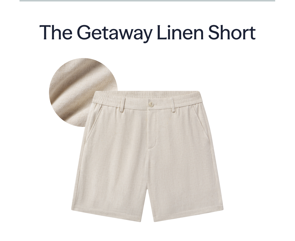 The Getaway Linen Short
