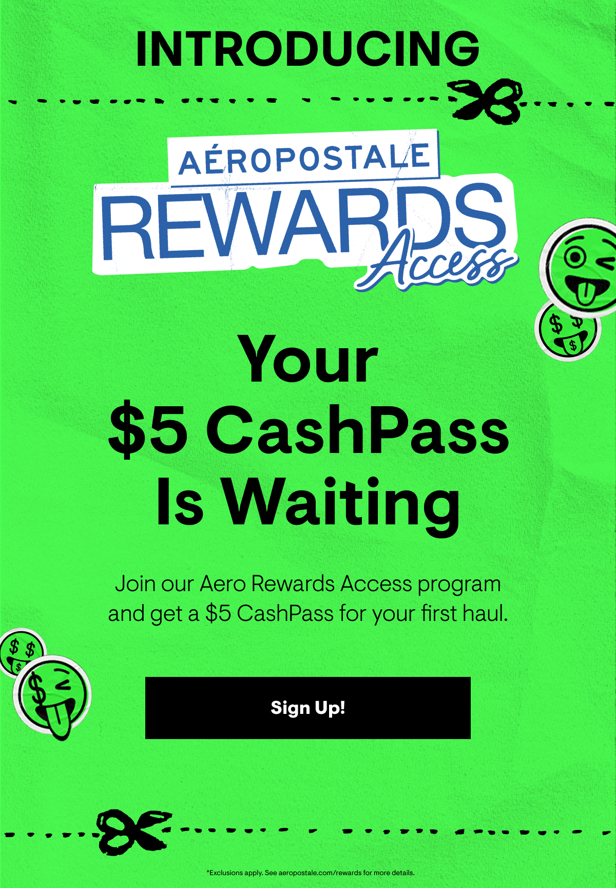 Introducing Aeropostale Rewards Access