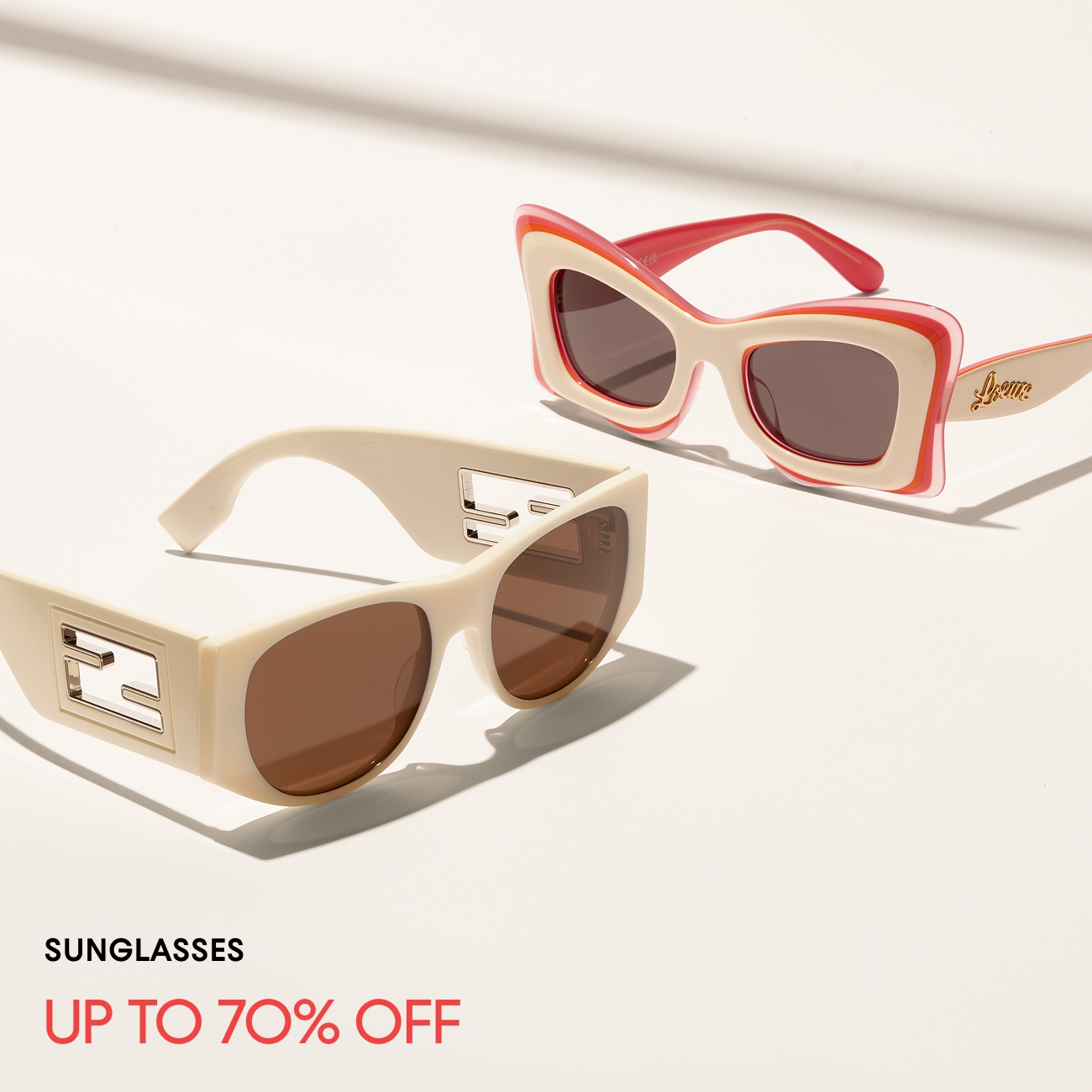 SUNGLASSES UP TO 70% OFF