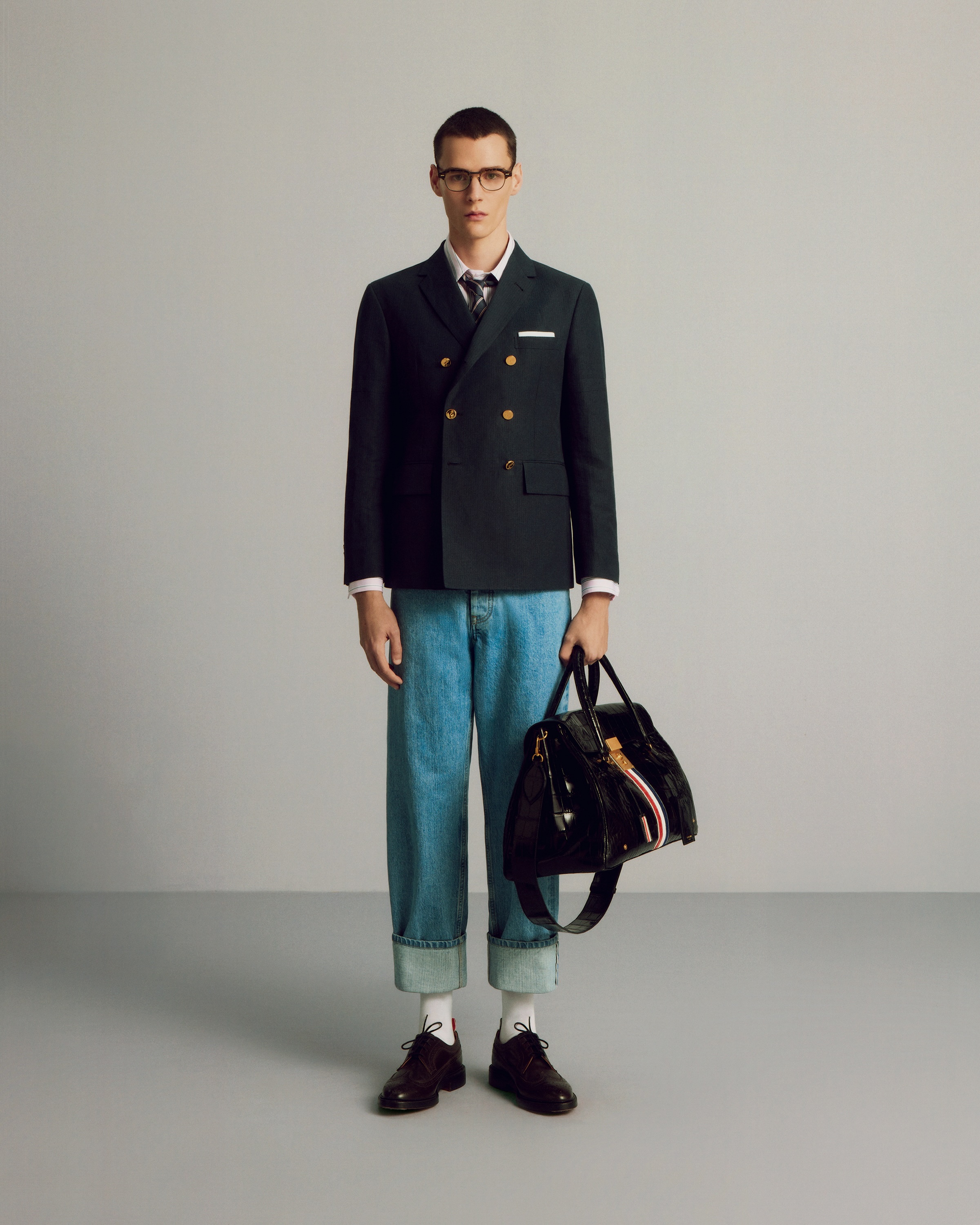 thom browne summer denim