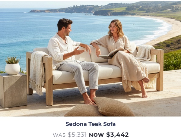 Sedona Teak Sofa