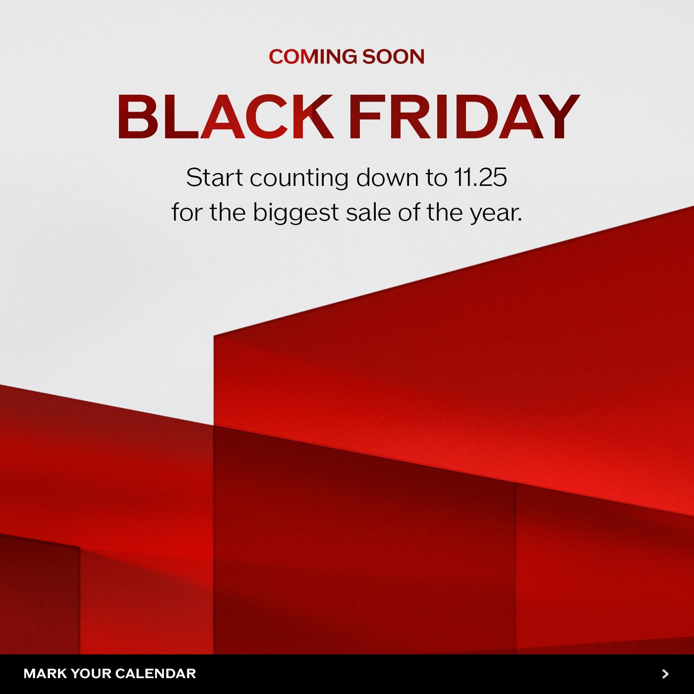 Start counting down to 11.25 for the biggest sale of the year