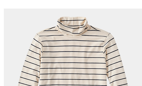 Soft Stretch Supima-Blend Turtleneck