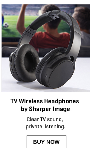 TV Wireless Headphones by Sharper Image