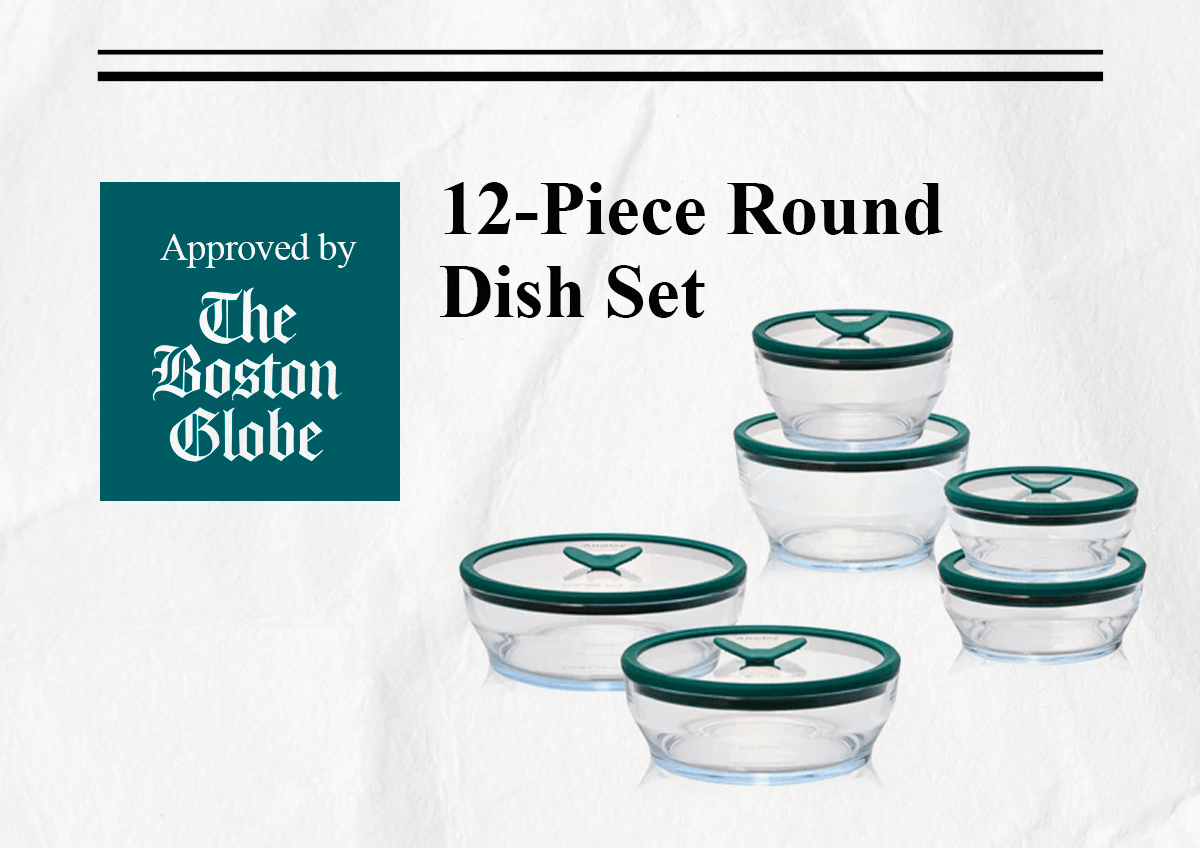 12-Piece Round Dish Set
