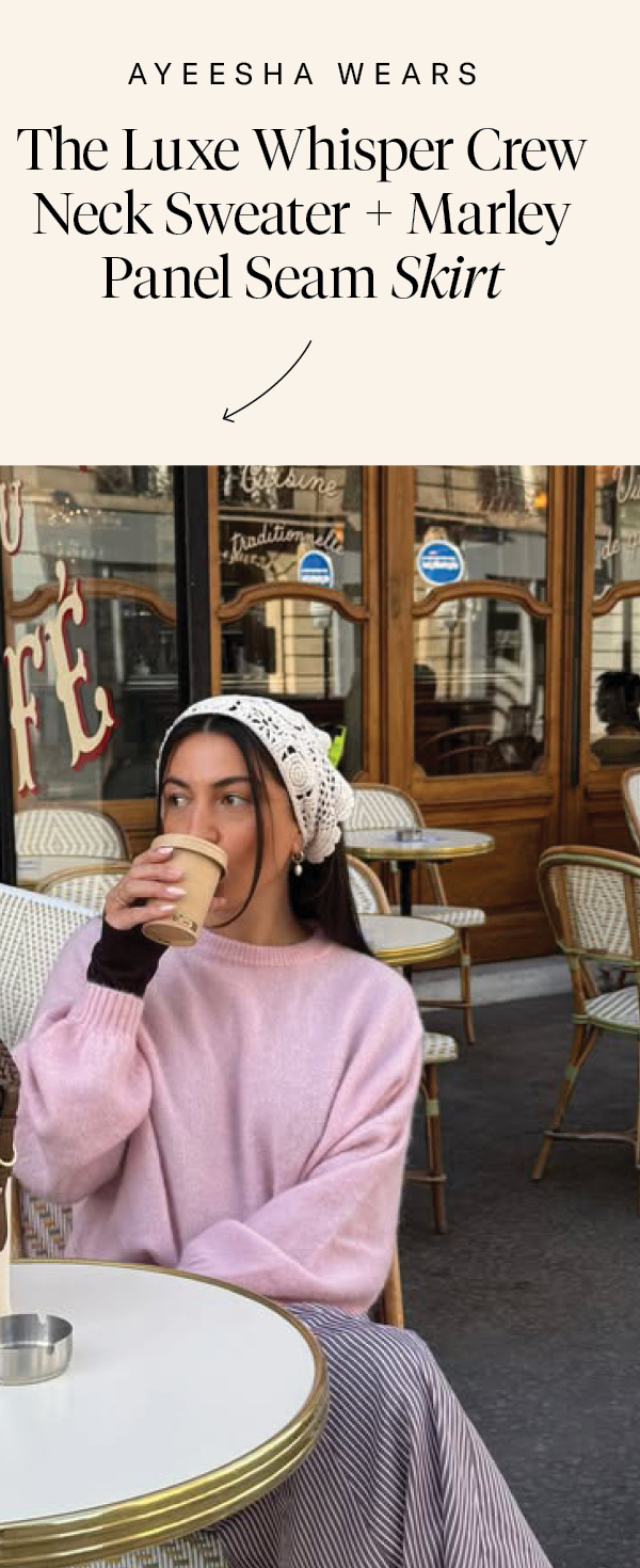 The Luxe Whisper Crew Neck Sweater