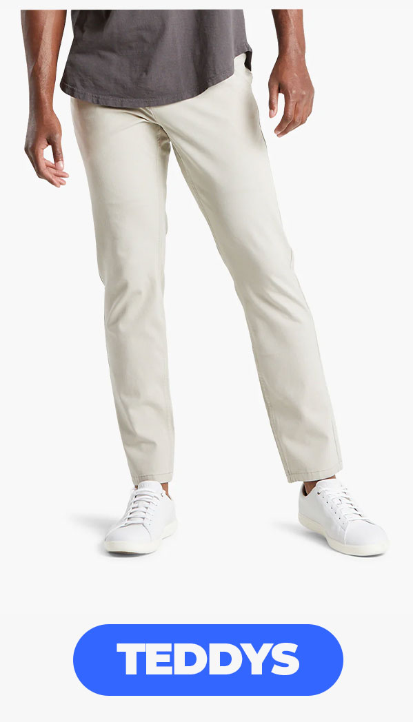 [Detail images of Teddys chinos] Teddys Button