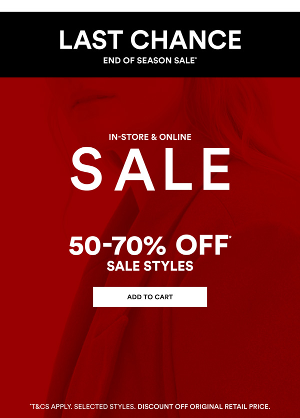 Shop Sale*