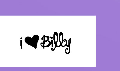 I LOVE BILLY