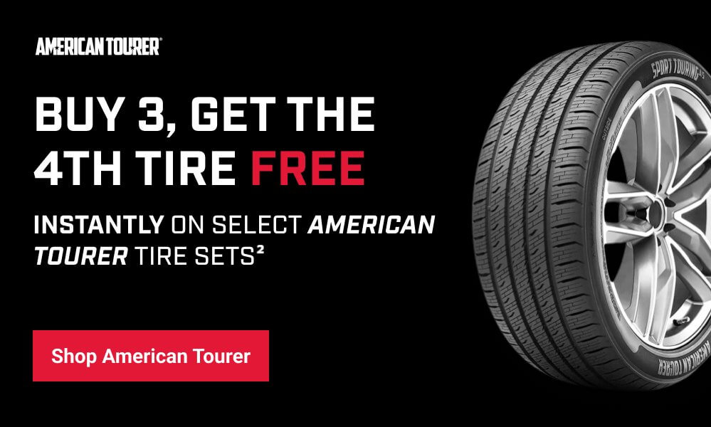 BUY 3, GET THE 4TH TIRE FREE(2)
