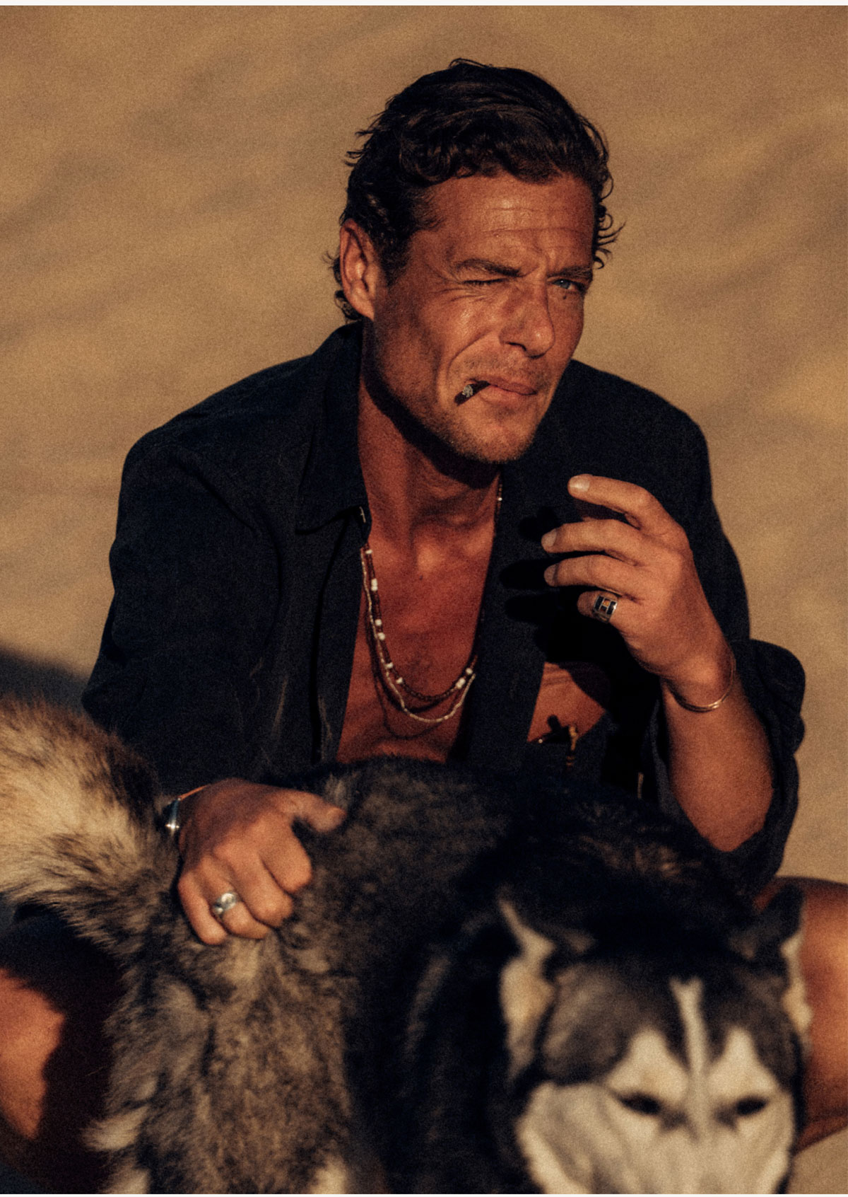 JP with Dog