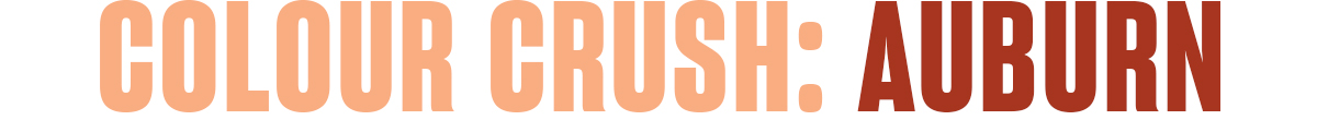 Colour crush: spice
