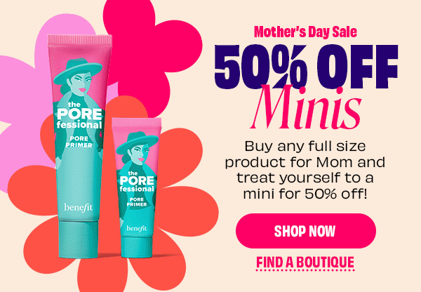 For Mom & Mini | 50% Off Minis | SHOP NOW