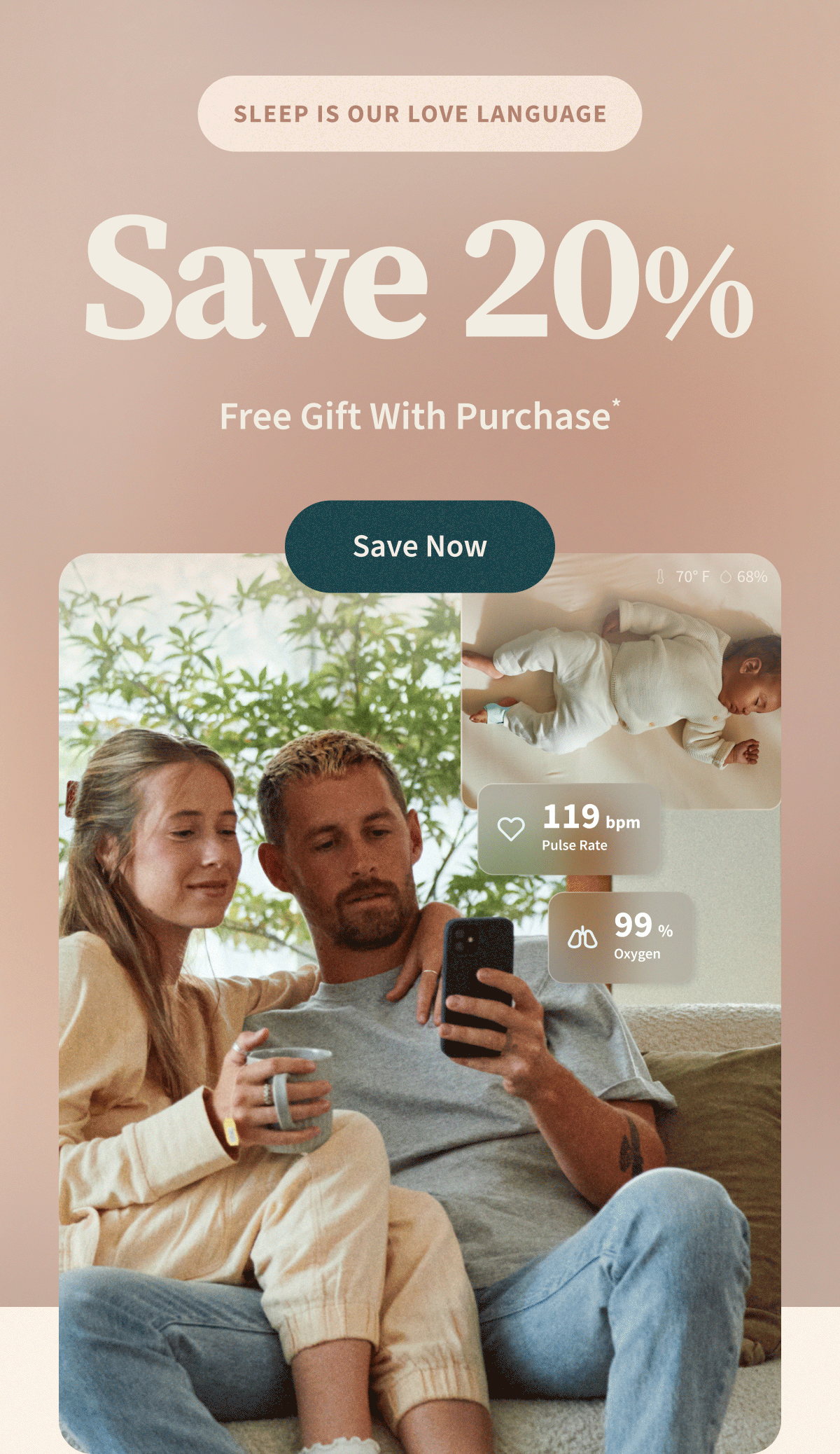 Sleep is our love language | Save 20% | Free Gift with Purchase | Save Now