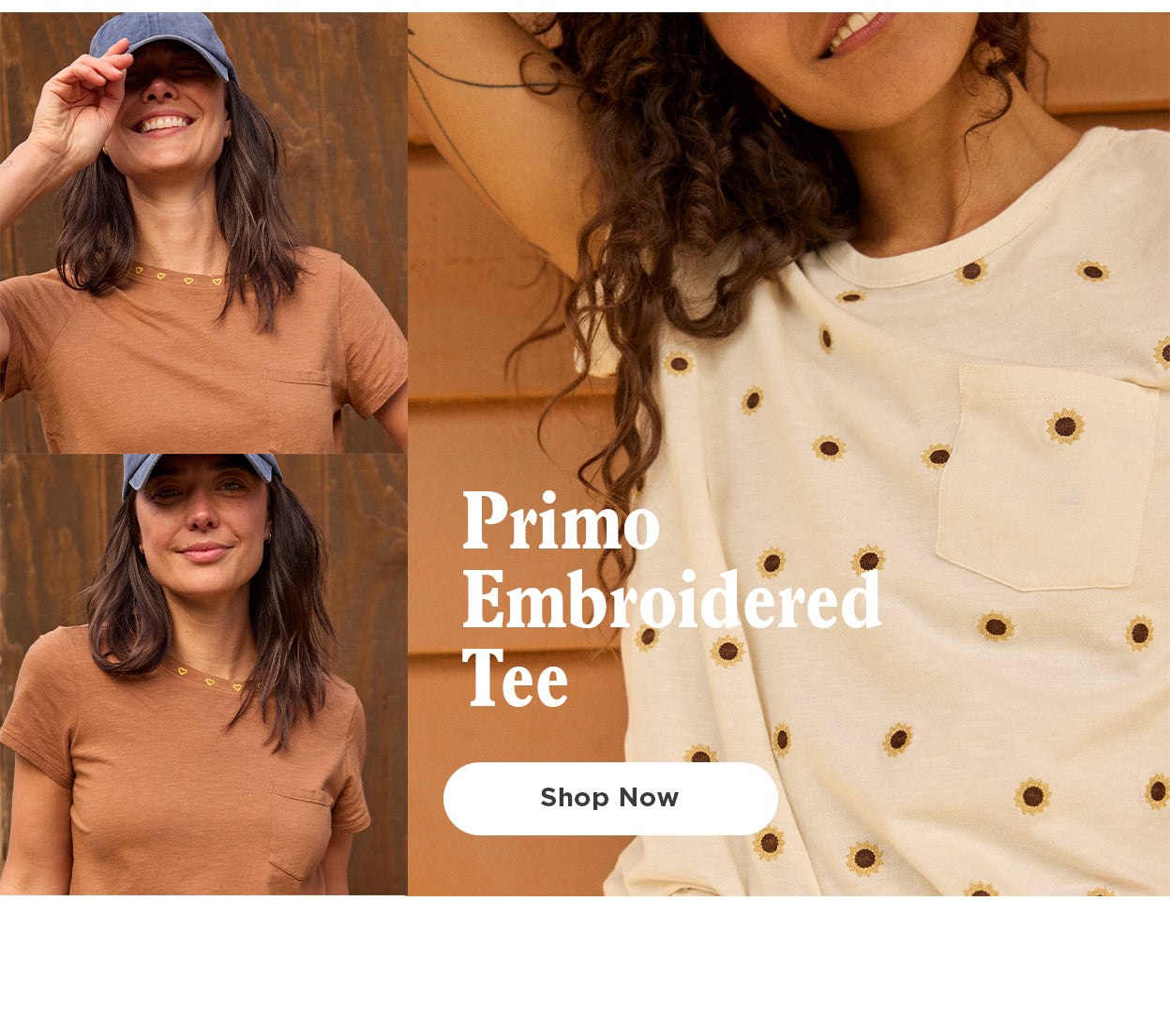 Primo Embroidered Tee
