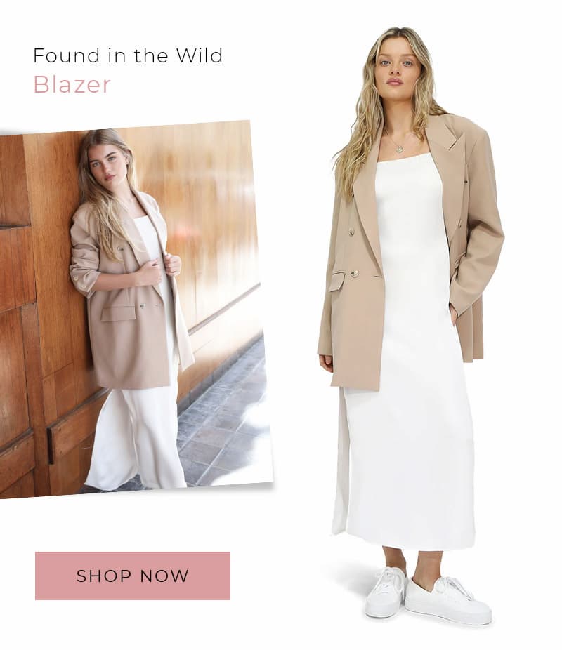 Found in the Wild Blazer - Camel