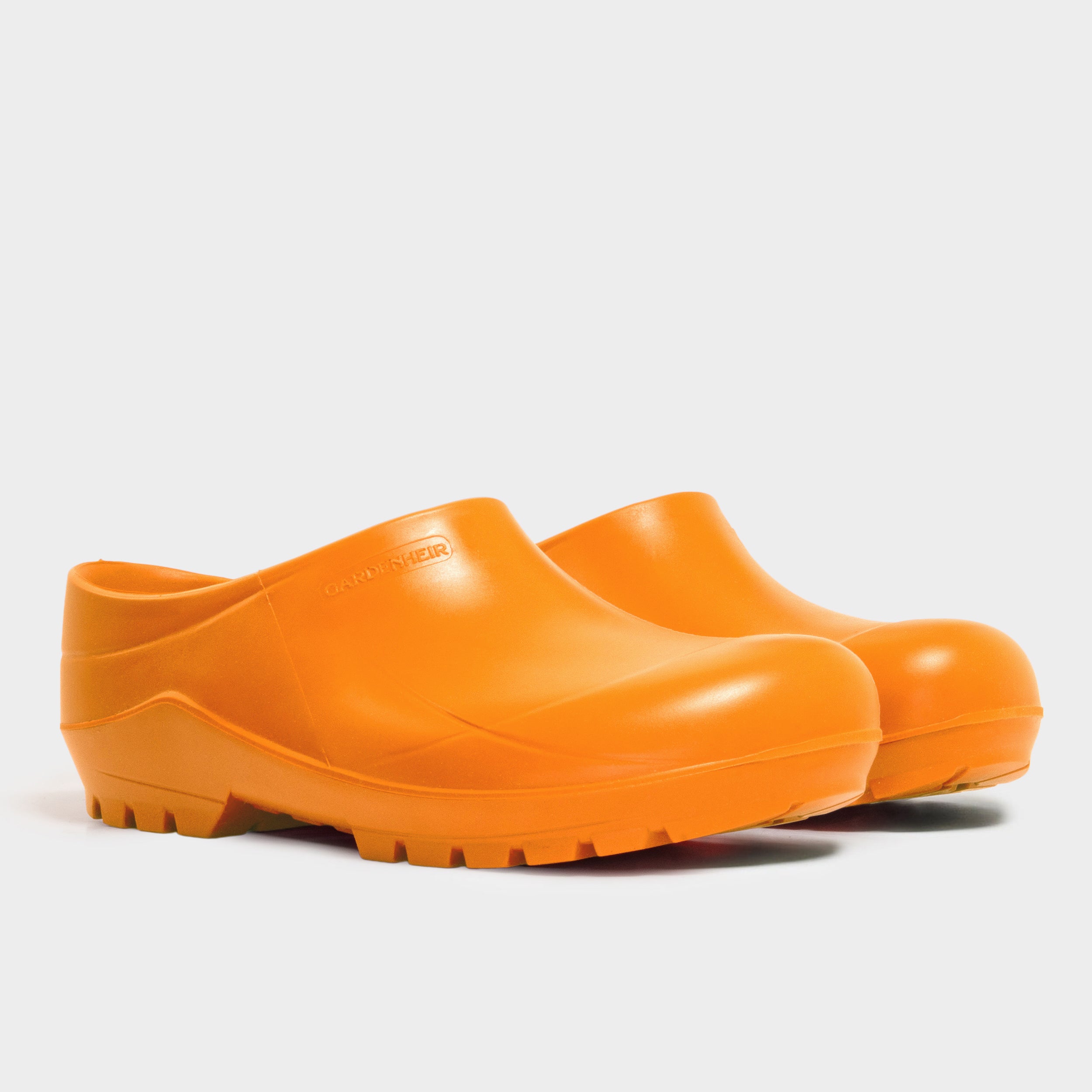 Image of Italian Garden Clogs in Clementine