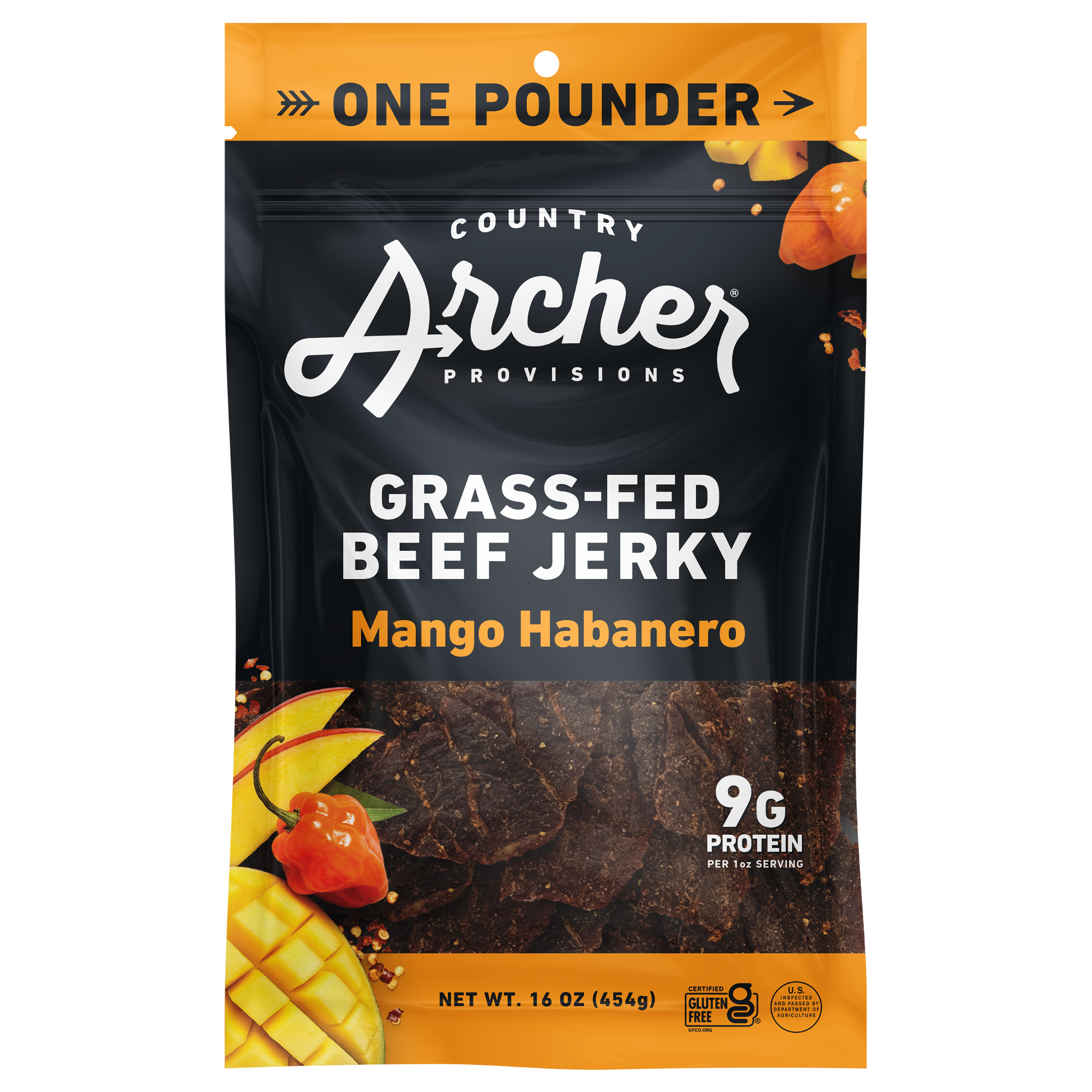 Country Archer Beef Jerky Mango Habanero