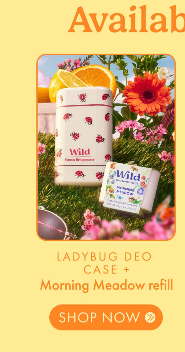 Ladybird Deo Case + Morning Meadow Refill