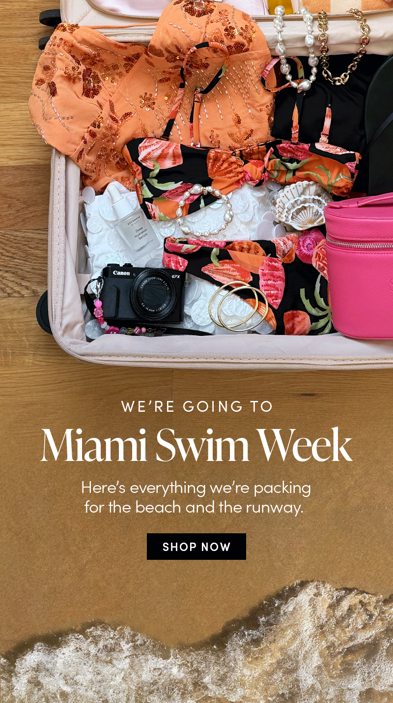 We're going to Miami Swim Week