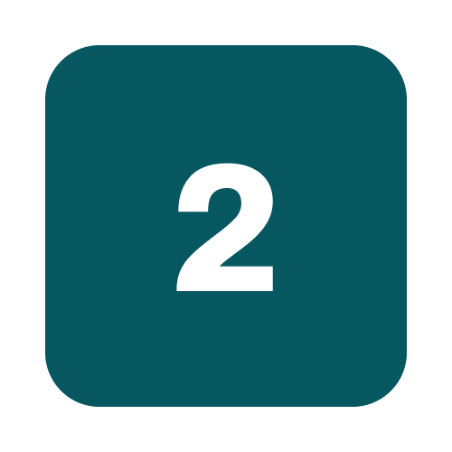 Number two icon