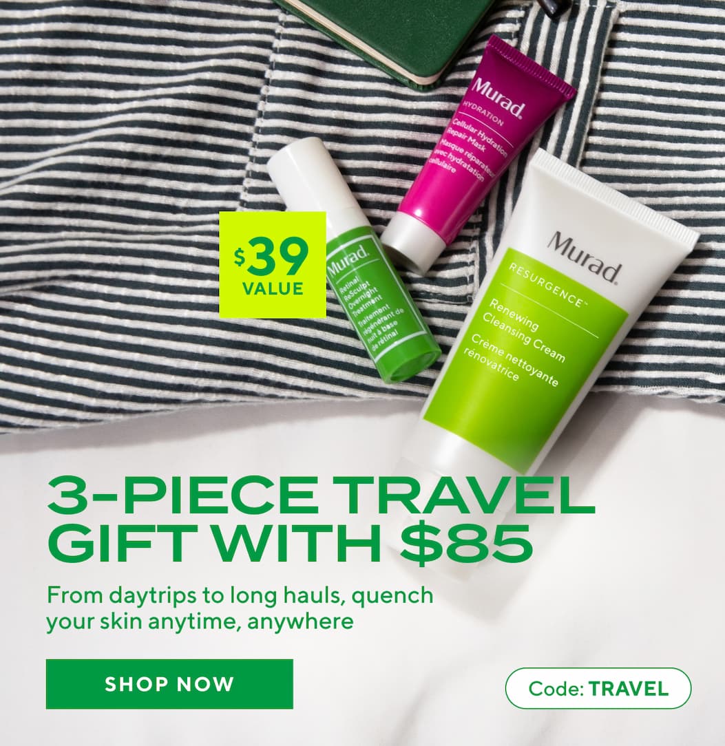 3-Piece Travel Gift with $85