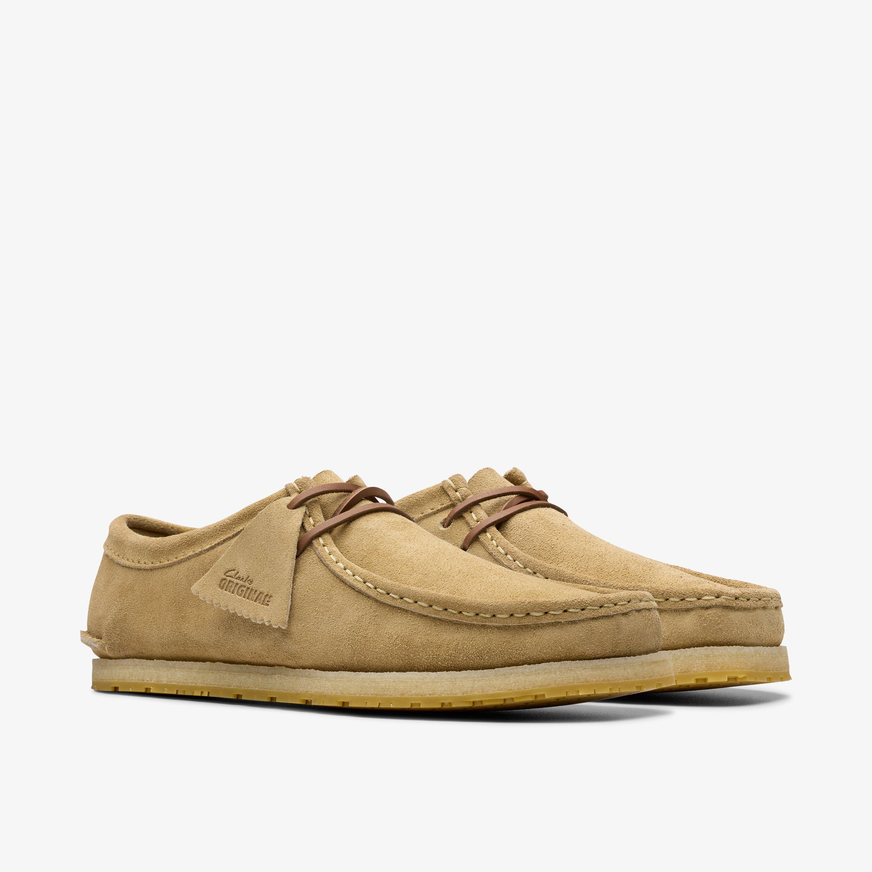 Godney Lace Dark Sand Suede