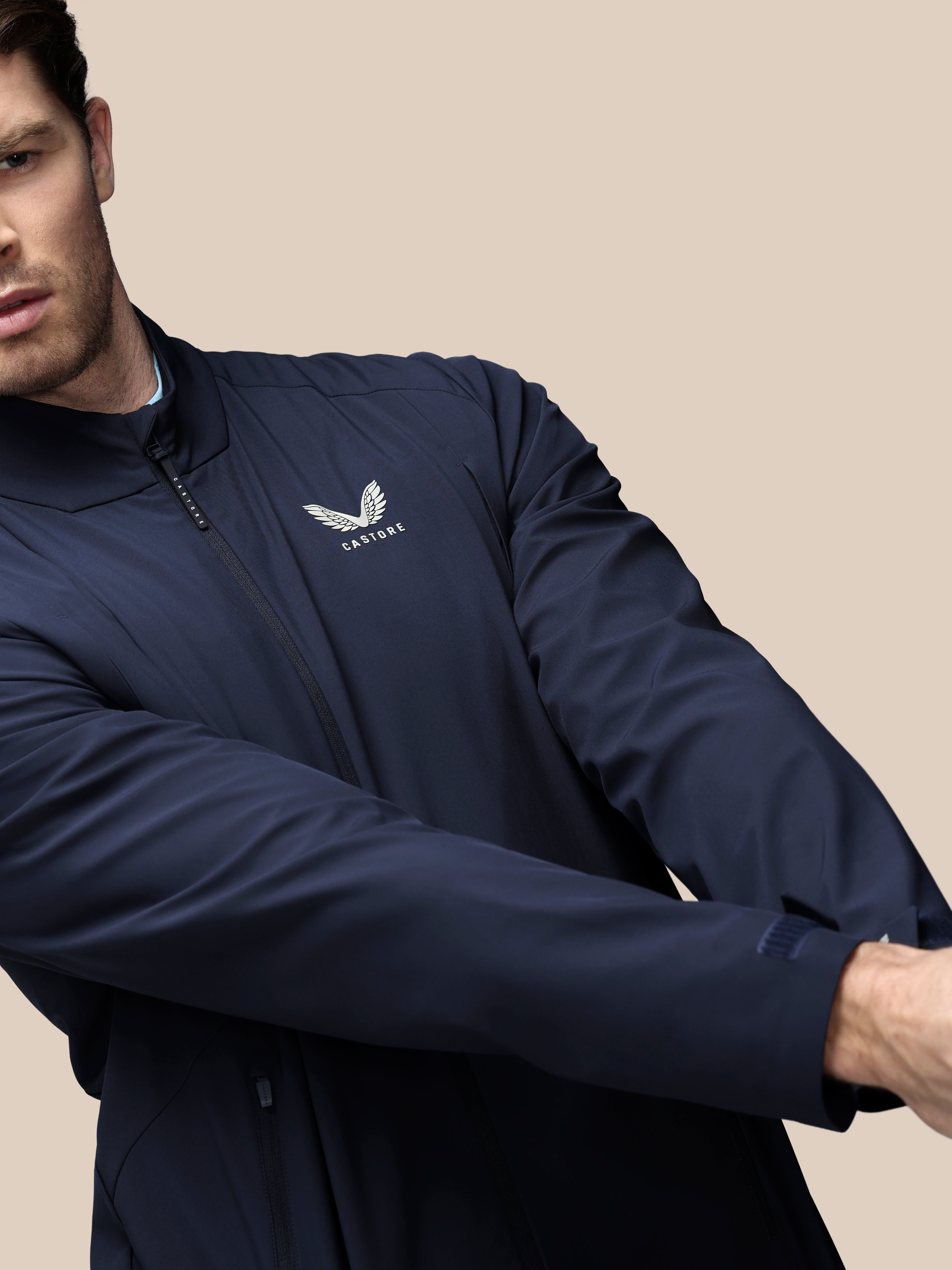 Image of Men’s Golf LVS Woven Jacket - Navy