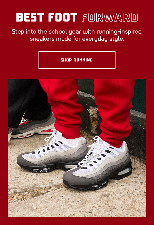 Step into the school year with running-inspired sneakers made for everyday style. | SHOP RUNNING